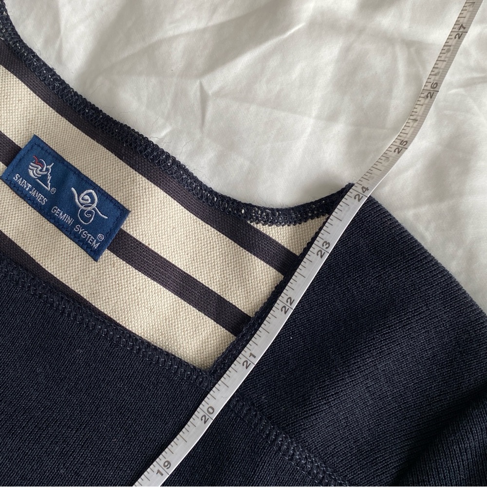 Vintage Saint John Striped Trim Sweater - Picture 9 of 9